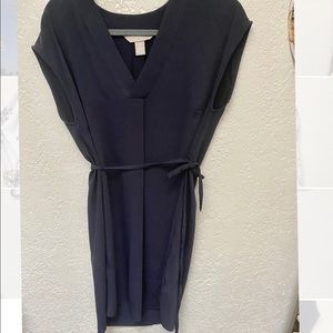 H&M Navy Tie Dress. Size 8